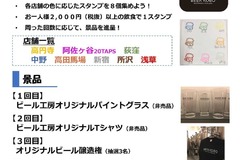 【イベント】11/1～ビール工房presents ８店舗横断スタンプラリー開催！